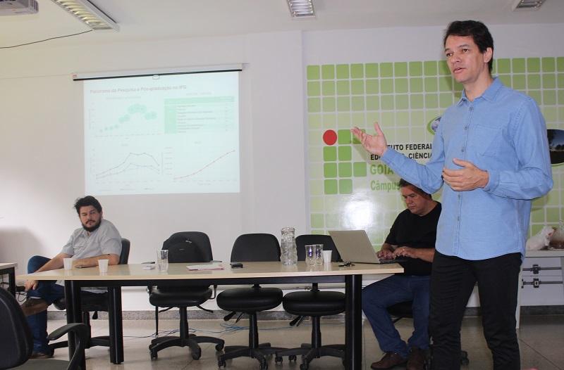 Plataforma IFG Produz com dados sobre pesquisas e pesquisadores é anunciada pela ProPPG